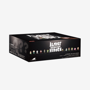Набор секретных боксов с фигуркой POP MART LABUBU THE MONSTERS, Almost Hidden Series, Blind Box (фигурка попадается случайно) (12 коробок)