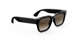 Умные очки Meta* Fury, оправа Classic Black, градиентные коричневые линзы