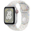 Apple Watch SE // 40мм GPS+Cellular // Корпус из алюминия серебристого цвета, спортивный ремешок Nike цвета «Чистая платина» (2024)