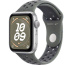 Apple Watch SE // 40мм GPS // Корпус из алюминия серебристого цвета, спортивный ремешок Nike цвета «Карго хаки» (2024)