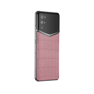 Телефон VERTU iVertu 5G, Alligator Skin (Sakura Pink/Розовая сакура)