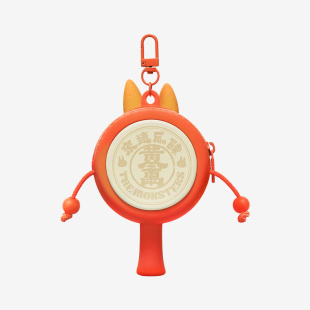 Силиконовый чехол-кошелек LABUBU Let's Have Fun Together Series, Rattle-drum, Earphone Case