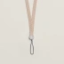 Шнурок Hermès через плечо для AirPods, цвет Soft Pink/ Нежно-розовый