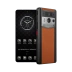 Телефон Vertu METAVERTU 2 Standart Edition, Black Ceramic Silver, Calf Leather (Dawn Orange/Оранжевый рассвет)