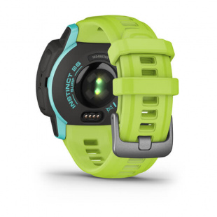 Туристические умные часы Garmin Instinct 2S (40mm), корпус и силиконовый ремешок цвета Surf Waikiki