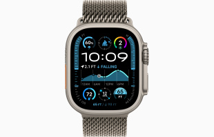 Apple Watch Ultra 2 (2024) // 49мм GPS + Cellular // Корпус из титана, миланский сетчатый браслет из титана, М