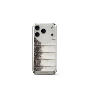 Чехол Golden Concept для iPhone 17 Pro, Magnetic Shield, Crocodile Edition - Himalaya Чехол Golden Concept для iPhone 17 Pro, Magnetic Shield, Crocodile Edition - Himalaya