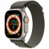 Apple Watch Ultra // 49мм GPS + Cellular // Корпус из титана, ремешок Alpine Loop зеленого цвета, М