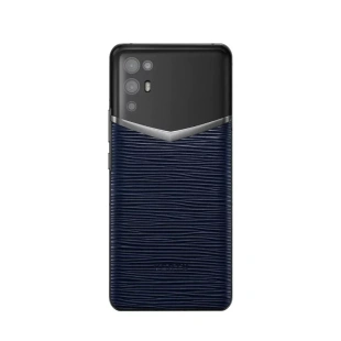 Телефон VERTU iVertu 5G, Calf Leather (Blue Storm Grain/Синий шторм)