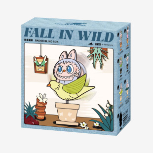 Секретный бокс с фигуркой POP MART LABUBU THE MONSTERS, FALL IN WILD, Blind Box (фигурка попадается случайно) (1 коробка)