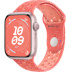 Apple Watch Series 9 // 41мм GPS // Корпус из алюминия розового цвета, спортивный ремешок Nike цвета "волшебный уголек"
