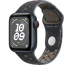 Apple Watch SE // 40мм GPS+Cellular // Корпус из алюминия цвета «тёмная ночь», спортивный ремешок Nike цвета «Полуночное небо» (2024)