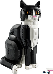 Конструктор LEGO Ideas Tuxedo Cat / Кот окраса «Смокинг» (21349)