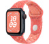 Apple Watch SE // 40мм GPS+Cellular // Корпус из алюминия цвета «тёмная ночь», спортивный ремешок Nike цвета «Волшебный уголек» (2024)