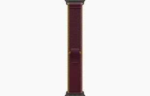 Apple Watch Ultra 4 (2026) // 49мм GPS+Cellular // Корпус из черного титана, ремешок Trail Loop бордового цвета