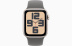 Apple Watch SE // 40мм GPS (Custom) // Корпус из алюминия цвета «сияющая звезда», спортивный ремешок цвета «каменный серый» (2024)