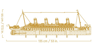 Конструктор Lego Icons Корабль Титаник Titanic (10294)
