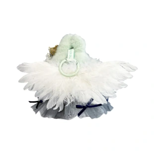 Брелок POP MART LABUBU THE MONSTERS, Feather Dream Stardust , Vinyl Face Hang Tag Box 
