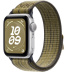Apple Watch SE // 44мм GPS // Корпус из алюминия серебристого цвета, спортивный браслет Nike цвета «Зеленый/серый» (2024)