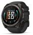 Мультиспортивные часы Garmin Fenix 9 (51mm), титановый корпус Carbon Gray DLC, черный силиконовый ремешок 