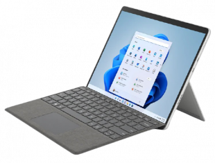 Microsoft Surface Pro 8 - 256GB / Intel Evo Core i5 / 8Gb RAM (Platinum)