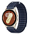 Samsung Galaxy Watch7 (40 мм) Wifi, бежевый корпус, текстильный браслет синего цвета