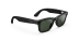 Умные очки Ray-Ban  Wayfarer (2-gen)  (Черная глянцевая оправа, прозрачно-зеленые фотохромные линзы)