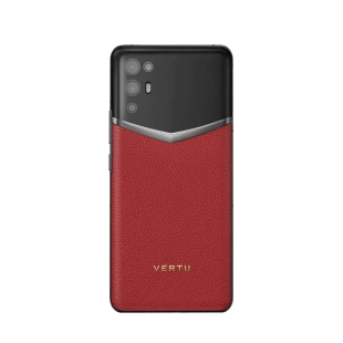 Телефон VERTU iVertu 5G, Calf Leather (Raspberry Red/Малиново-красный)