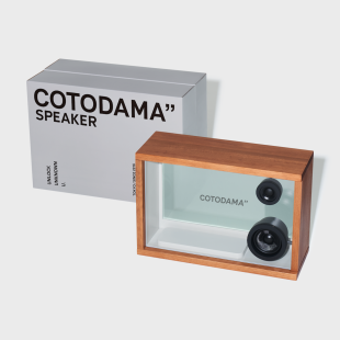 Cotodama Lyric Speaker Box Karimoku (Natural Oak Wood)