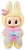 Игрушка POP MART LABUBU THE MONSTERS, Let's Checkmate Series, Vinyl Plush Hanging Card