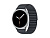 Купить  Samsung Galaxy Watch8 ( 44 мм) Wifi+LTE, серебристый корпус, текстильный браслет графитового цвета