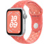 Apple Watch SE // 40мм GPS // Корпус из алюминия серебристого цвета, спортивный ремешок Nike цвета «Волшебный уголек» (2024)