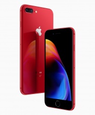 Эпл выпустила в красном цвете iPhone 8 и iPhone 8 Plus