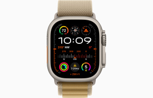Apple Watch Ultra 2 (2024) // 49мм GPS + Cellular // Корпус из титана, ремешок Alpine Loop бежевого цвета, S