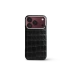 Чехол Golden Concept для iPhone 18 Pro Max, Alligator Edition (Black)
