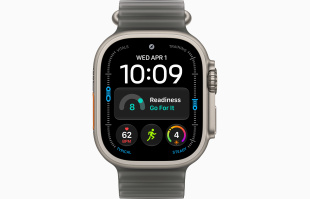 Apple Watch Ultra 4 (2026) // 49мм GPS+Cellular // Корпус из титана, ремешок Ocean Band прозрачно-черного цвета