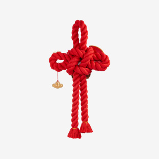 Мягкий декор POP MART LABUBU Wealthy Snake's New Year Celebration Series, Plush Door Decoration