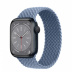 Apple Watch Series 8 // 41мм GPS // Корпус из алюминия цвета "темная ночь", плетёный монобраслет сланцево-синего цвета Apple Watch Series 8 // 41мм GPS // Корпус из алюминия цвета "темная ночь", плетёный монобраслет сланцево-синего цвета
