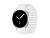 Купить  Samsung Galaxy Watch8 ( 44 мм) Wifi+LTE, серебристый корпус, текстильный браслет белого цвета