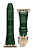 Ремешок Golden Concept для Apple Watch, Leather (Green/Gold)