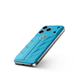 Чехол Golden Concept для iPhone 17 Pro, Magnetic Shield, Racing Sport Rubber, Curacao Blue Чехол Golden Concept для iPhone 17 Pro, Magnetic Shield, Racing Sport Rubber, Curacao Blue