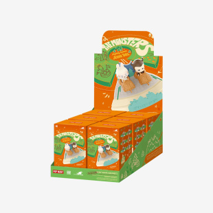 Набор секретных боксов с фигуркой POP MART LABUBU THE MONSTERS, Playing Games Series Scene Sets, Blind Box (фигурка попадается случайно) (6 коробок)