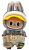 Брелок POP MART LABUBU THE MONSTERS, Fresh Look Rabbit Heartbeat Macaron, Vinyl Face Hang Tag Box 