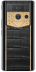 Телефон Vertu METAVERTU 2 Premium Gold Diamond Inlay Edition, Black Ceramic, Crocodile Leather (Obsidian Black/Черный обсидиан)