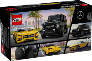 Конструктор Lego Speed Champions Mercedes-AMG G 63 & Mercedes-AMG SL 63 (76924)