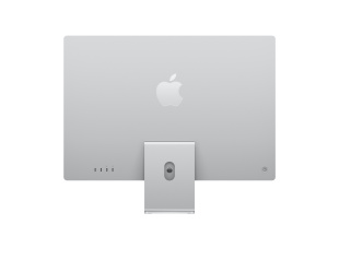 Apple iMac 24" (MQRK3) Retina 4,5K // Чип Apple M3 8-Core CPU, 10-Core GPU // 8 ГБ, 512 ГБ, Серебристый цвет (2023)