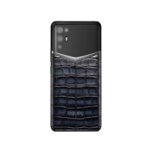 Телефон VERTU iVertu 5G, Alligator Skin (Classic Pin Soot/Синий)