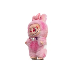 Брелок POP MART LABUBU, Pink Bubbles, Cute Hang Tag Box Vinyl Doll