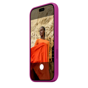 Силиконовый чехол Apple с MagSafe для iPhone 18 Pro (Magenta)