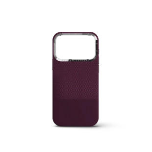 Чехол Golden Concept для iPhone 18 Pro, Vegan Leather (Burgundy)
